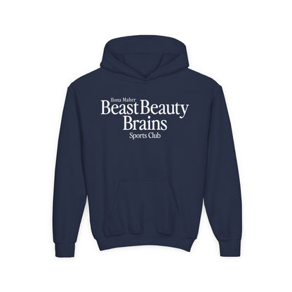 (Youth) Beast Beauty Brains Sports Club Hoodie