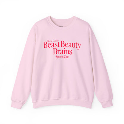 Beast Beauty Brains Sports Club Sweater - V-Day