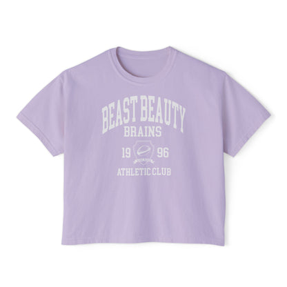 Beast Beauty Brains Athletic Club Boxy Tee