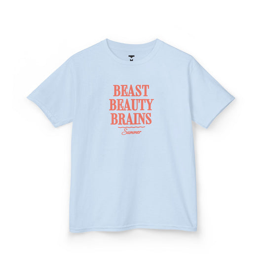(Kids) Beast Beauty Brains Summer Shirt