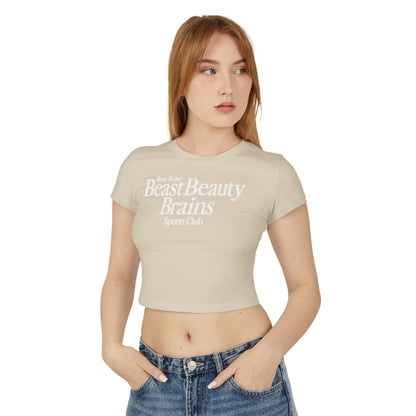Beast Beauty Brains Sports Club Baby Tee
