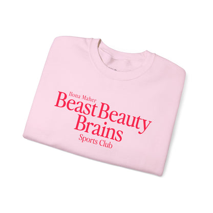Beast Beauty Brains Sports Club Sweater - V-Day