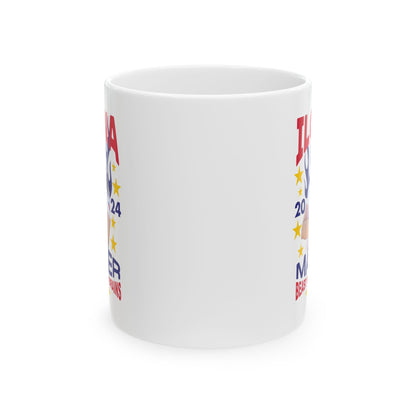 Maher-Spangled Banner Ceramic Mug, (11oz, 15oz)