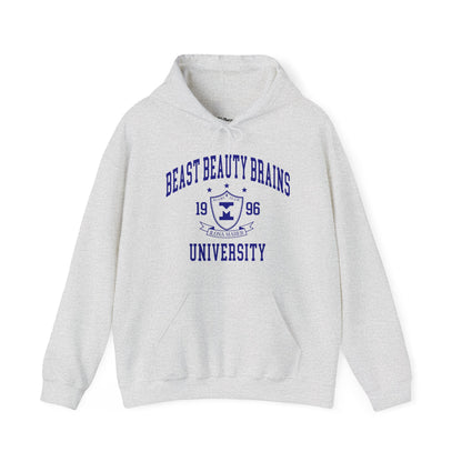 Beast Beauty Brains University Hoodie