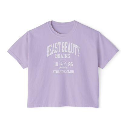 Beast Beauty Brains Athletic Club Boxy Tee
