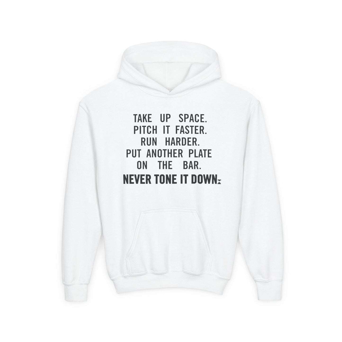 (Kids) Never Tone It Down Spaces Hoodie