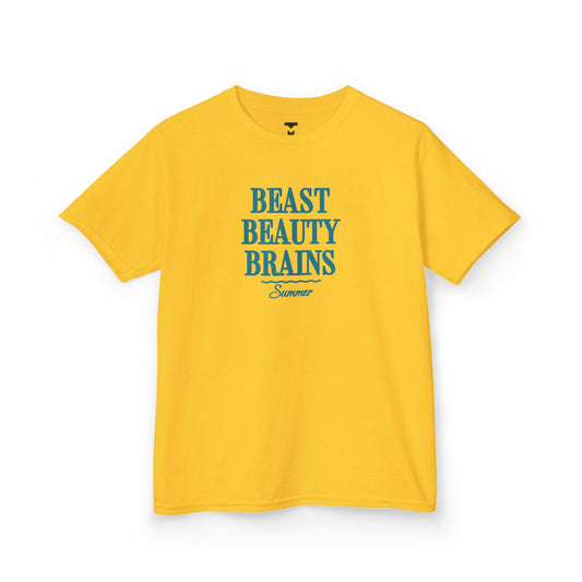 (Kids) Beast Beauty Brains Summer Shirt