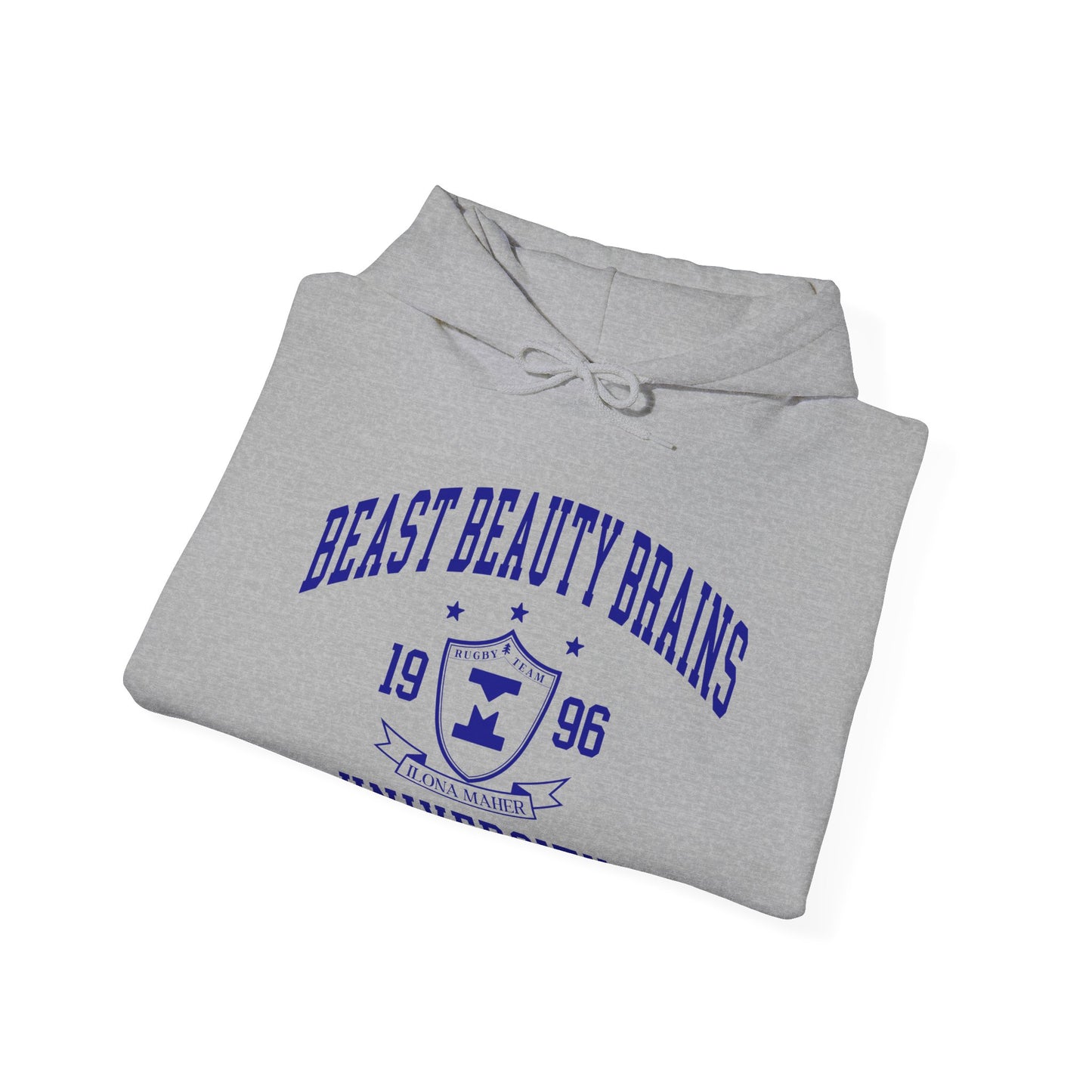 Beast Beauty Brains University Hoodie