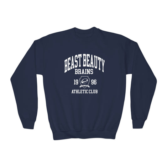 (Youth) Beast Beauty Brains Athletic Club Sweater