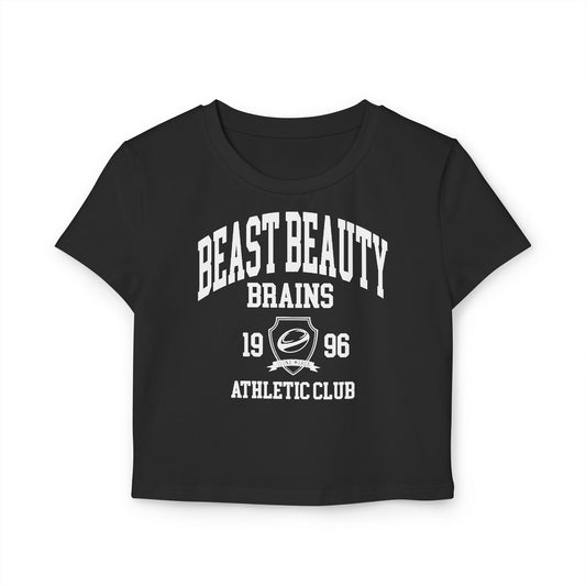 Beast Beauty Brains Athletic Club Baby Tee