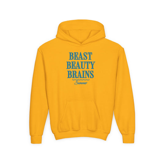 (Kids) Beast Beauty Brains Summer Hoodie
