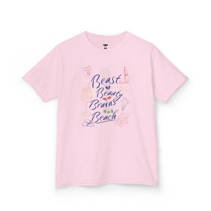 (Kids) Beast Beauty Brains Beach Shirt