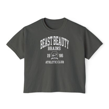 Beast Beauty Brains Athletic Club Boxy Tee