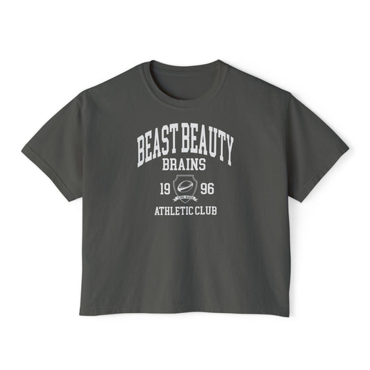 Beast Beauty Brains Athletic Club Boxy Tee