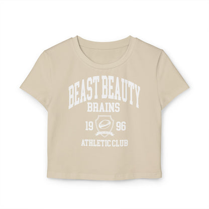 Beast Beauty Brains Athletic Club Baby Tee