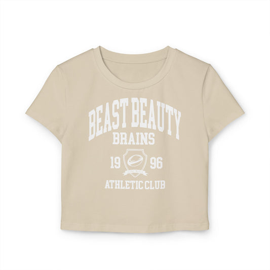 Beast Beauty Brains Athletic Club Baby Tee