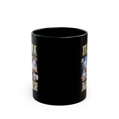 Start Your Engines Black Mug (11oz)