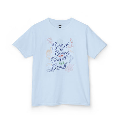 (Kids) Beast Beauty Brains Beach Shirt