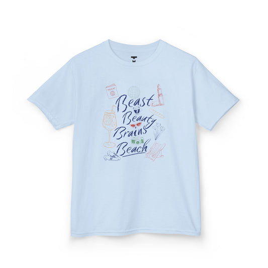 (Kids) Beast Beauty Brains Beach Shirt