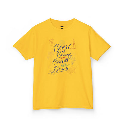(Kids) Beast Beauty Brains Beach Shirt