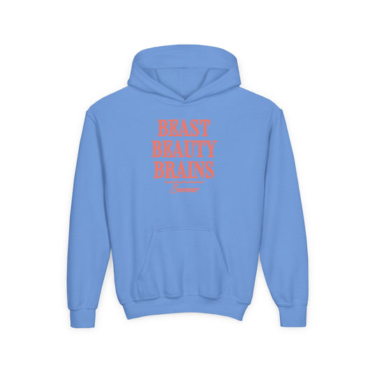 (Kids) Beast Beauty Brains Summer Hoodie
