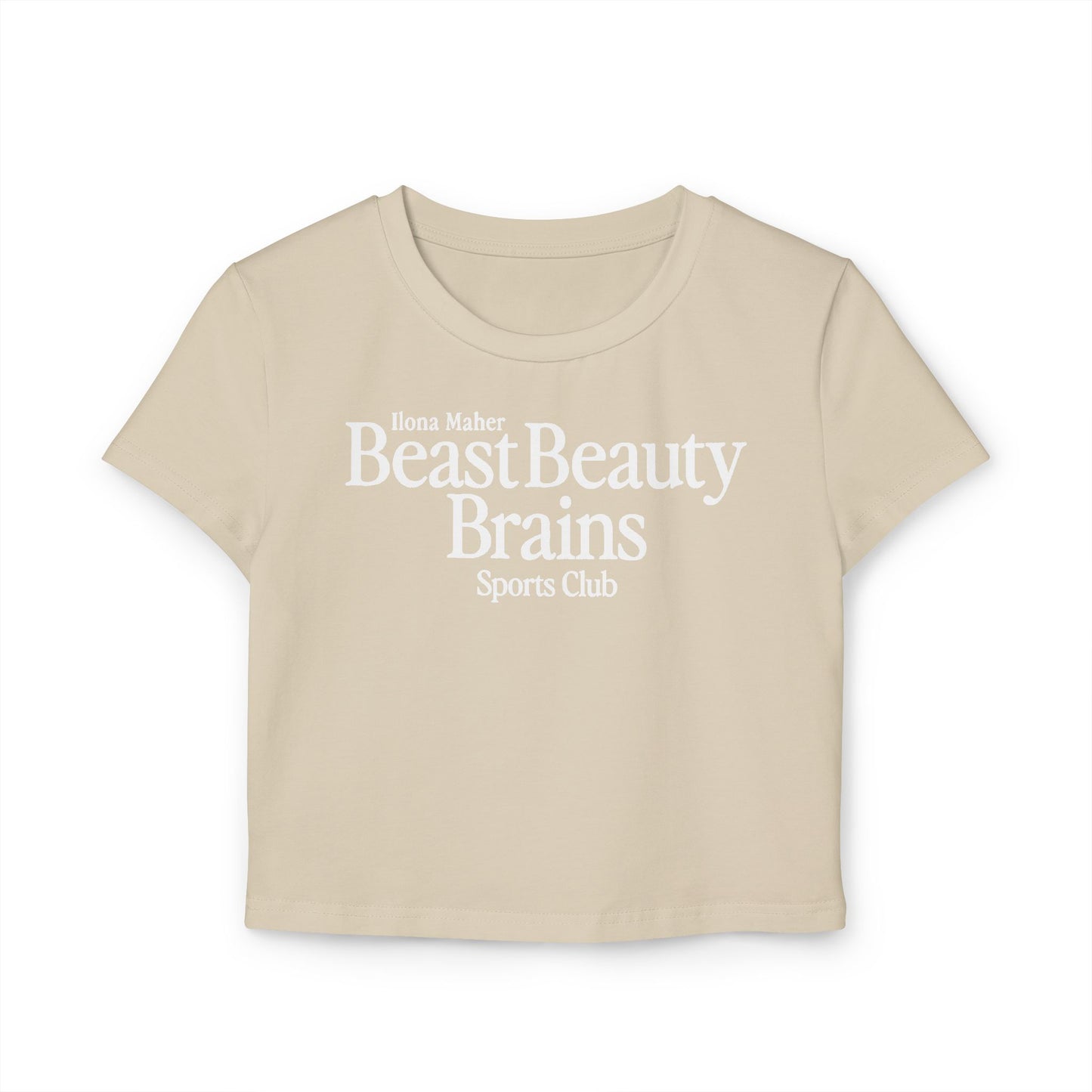 Beast Beauty Brains Sports Club Baby Tee